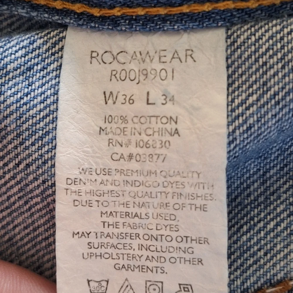 Men's Y2K jeans by RocaWear